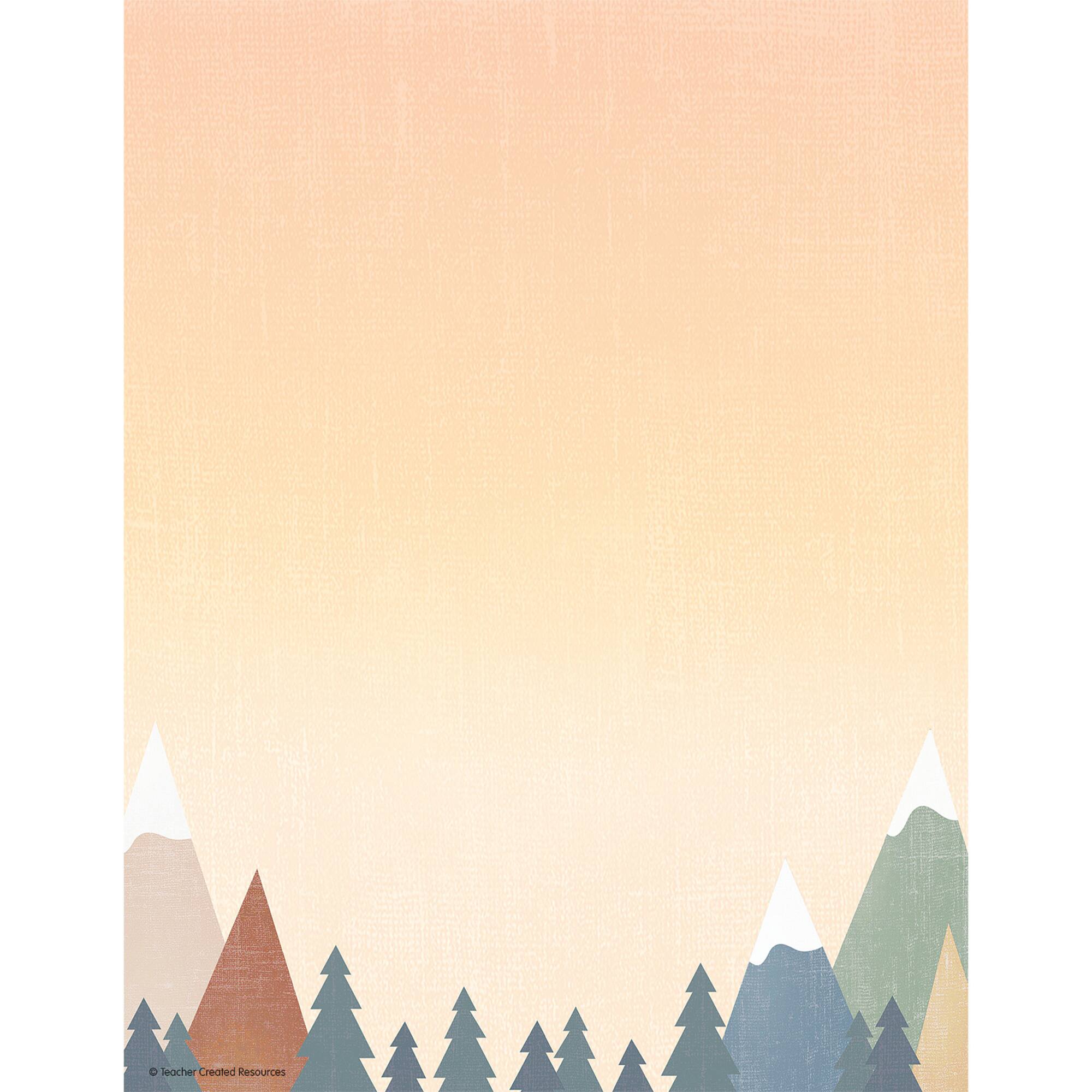 Teacher Created Resources® Moving Mountains Computer paper, 3 Packs of 150